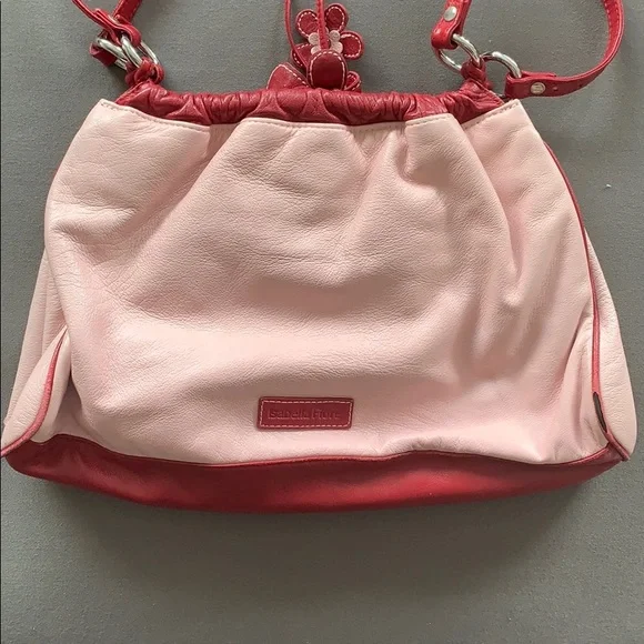 Isabella Fiore Red and Pink Floral Bag - Picture 4 of 11